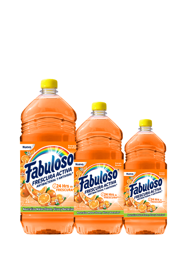 Fabuloso Energía Naranja | Presentaciones