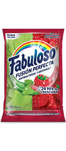 Fabuloso® Fusión Perfecta Menta Salvaje y Frutos Rojos | 750ml