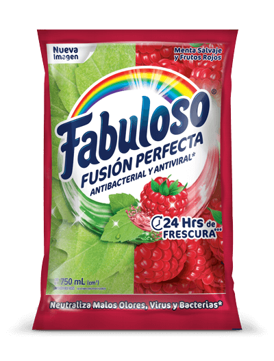 Fabuloso menta salvaje y frutos rojos 750ml