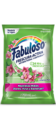 Fabuloso® Limpieza Pura Menta y Orquídea | 750ml