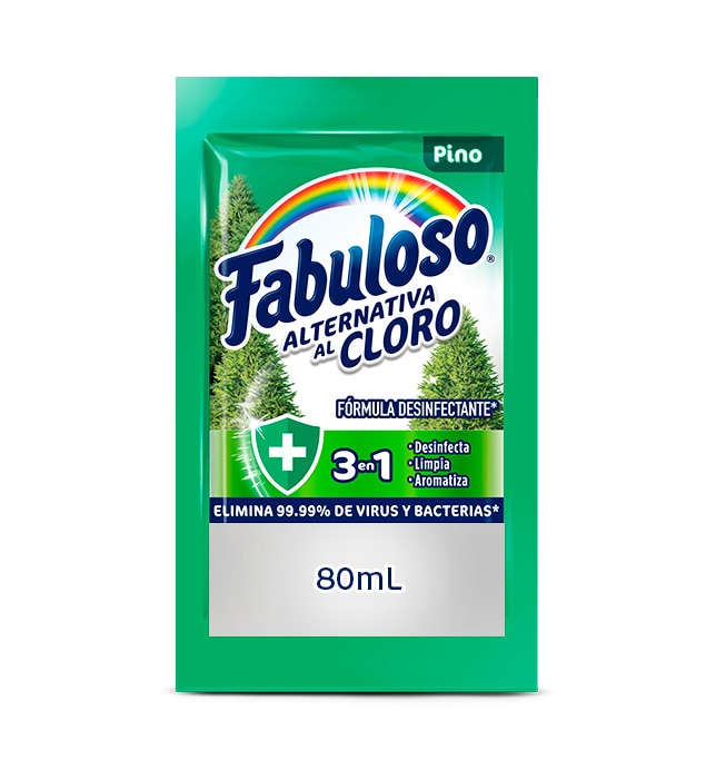 Fabuloso Alternativa al Cloro Pino 80ml