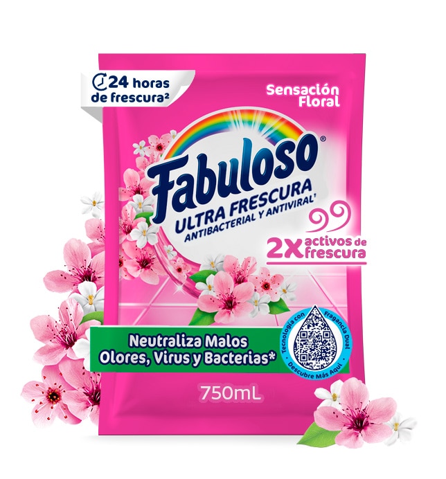 Fabuloso sensación floral 750ml