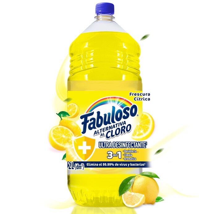 Fabuloso Alternativa al Cloro Ultra Desinfectante Frescura Cítrica