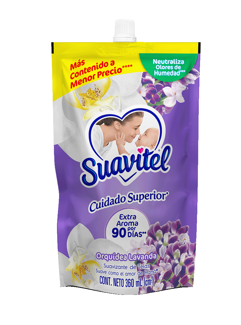 Suavitel® Cuidado Superior Orquídea y Lavanda | Tu Hogar Colombia