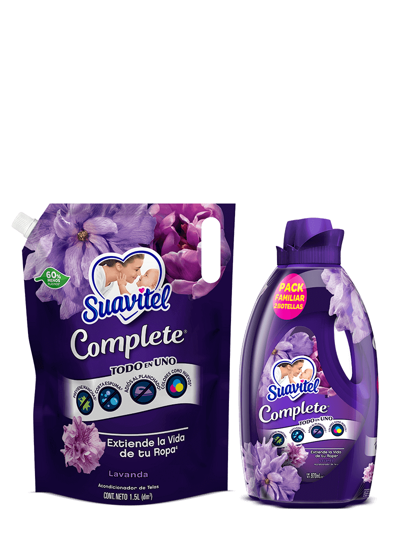 Suavitel® Complete Complete Lavanda | Presentaciones