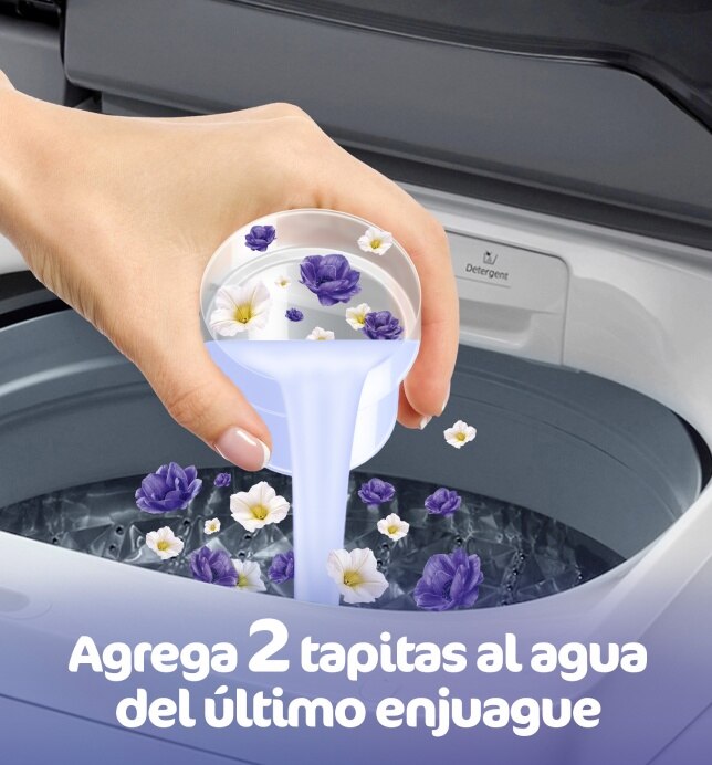 Su fórmula te ayudará a mantener tu ropa limpia y extra suave para facilitar el planchado 