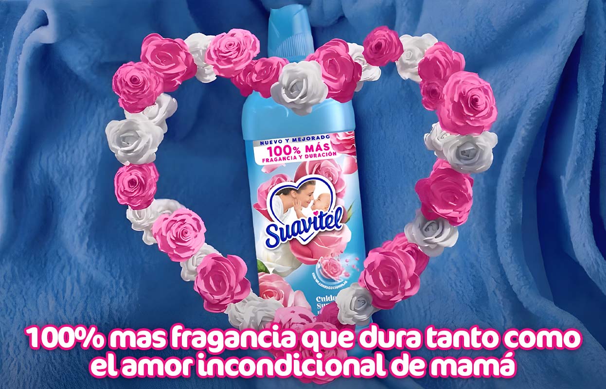 Imagen de beneficio prendas suaves con 100% que dura tanto como el amor incondicional de mamá 