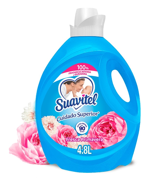 Suavitel - Cuidado Superior - Fresca Primavera | 4.8 litros 