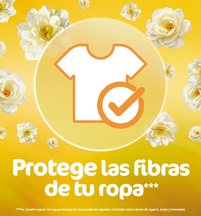 Su fórmula te ayudará a mantener tu ropa limpia y extra suave para facilitar el planchado 