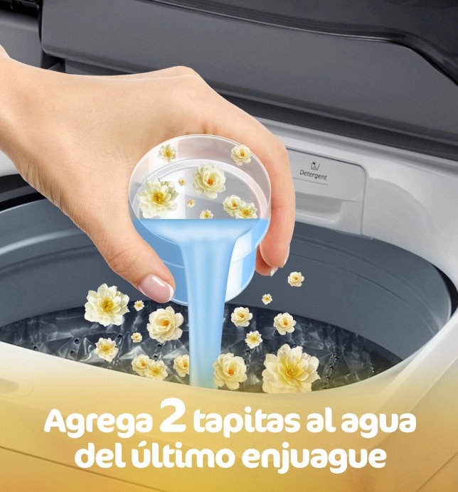 Su fórmula te ayudará a mantener tu ropa limpia y extra suave para facilitar el planchado 