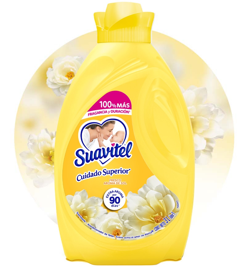 Suavitel - Cuidado Superior - Fresco aroma de sol | 3 litros 
