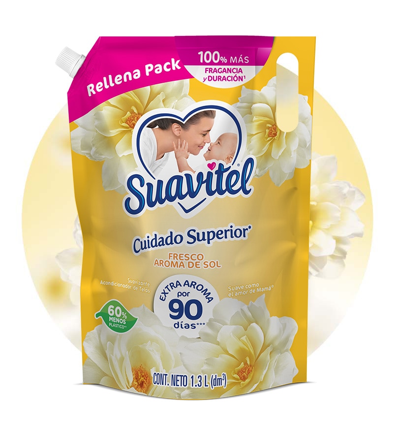 Suavitel - Cuidado Superior - Fresco aroma de sol | 3 litros 