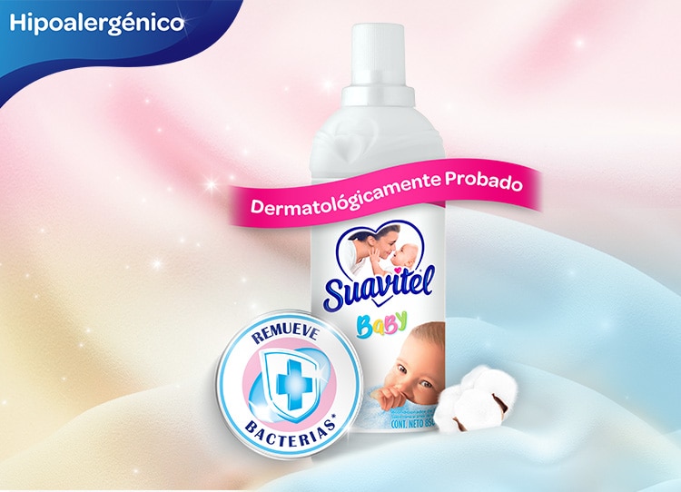 Suavizante para ropa de bebé Suavitel Baby Antibacterial