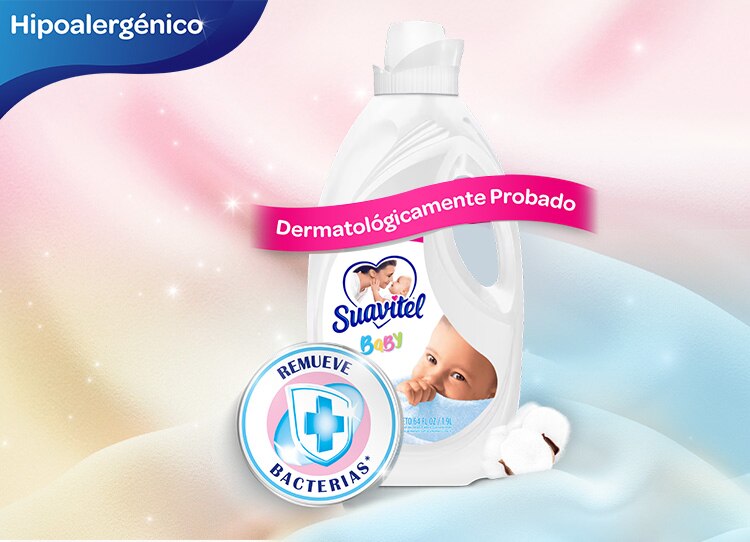 Suavizante para bebé dermatológicamente