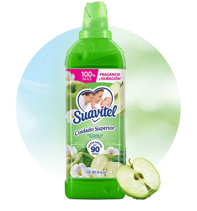 Suavitel - Cuidado Superior - Frescura de manzana | 850ml. 