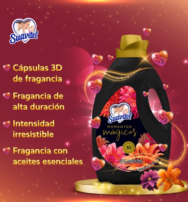 Dejará tus prendas favoritas con un aroma de mayor intensidad y duración que te encantará 