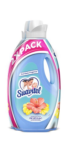 Suavitel suavizante líquido para ropa campo de flores