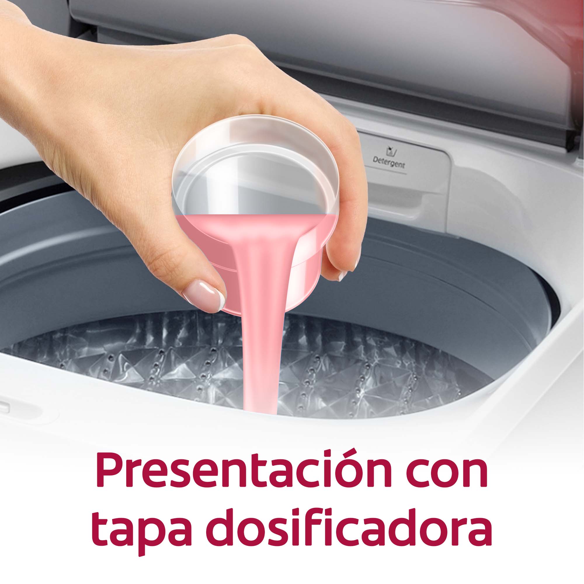 Sentirás una máxima explosión de perfume y suavidad en toda tu ropa 