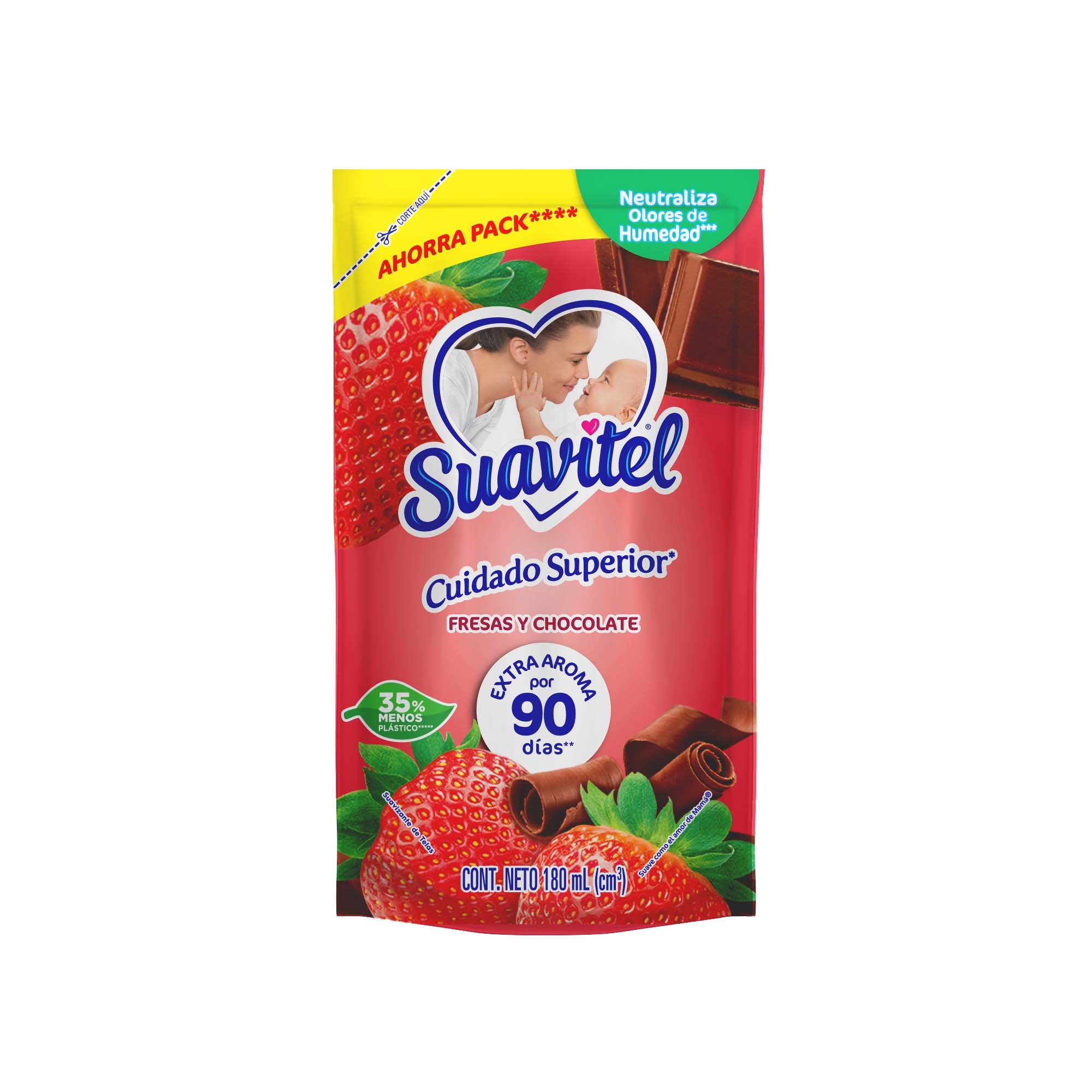 Suavitel - Cuidado Superior - fresas y chocolate 